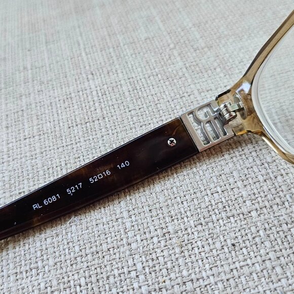 Ralph Lauren Women Glasses Frame RL6081 5217 52[]16 140 Eyeglasses Made in italy main image 7